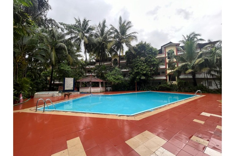 Palm Paradise 1BHK with Common Pool -Arpora